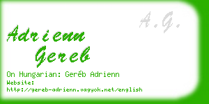 adrienn gereb business card