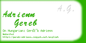 adrienn gereb business card